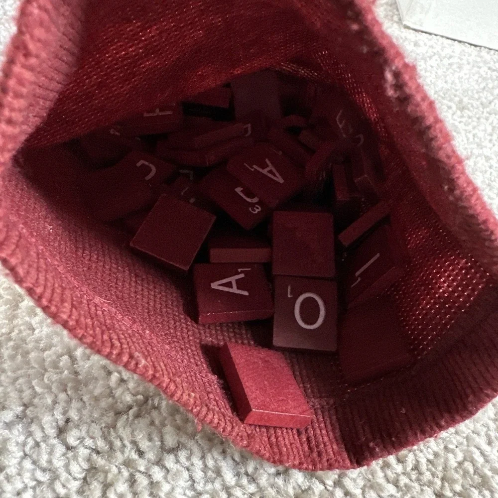 Scrabble 1989 Complete Deluxe Rotation Turntable Board Game MISSING LETTERS